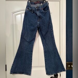 JNCO wide leg flare girlie jeans Y2K vintage.